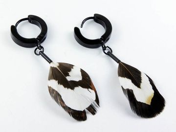 Серьги Перья 7