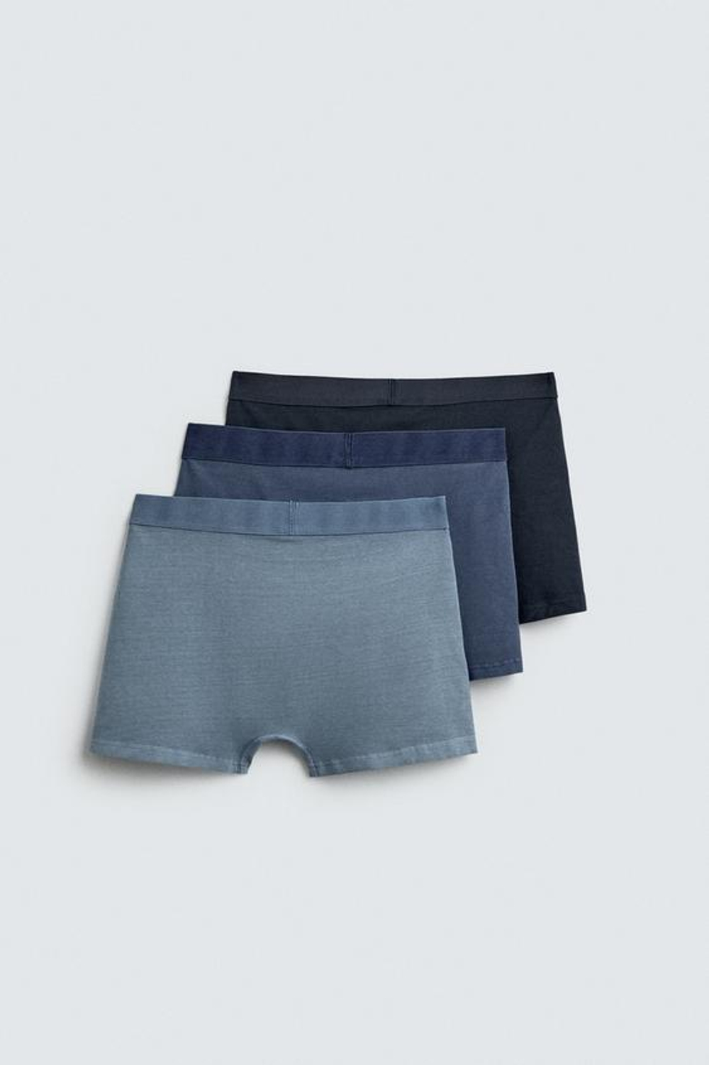 ZARA НАБОР ИЗ ТРЕХ ТРУСОВ-БОКСЕРОВ SOFT, РАЗНОЦВЕТНЫЙ