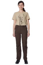 Брюки женские демисезонные PRIDE "Багира"(софтшелл), Коричневый