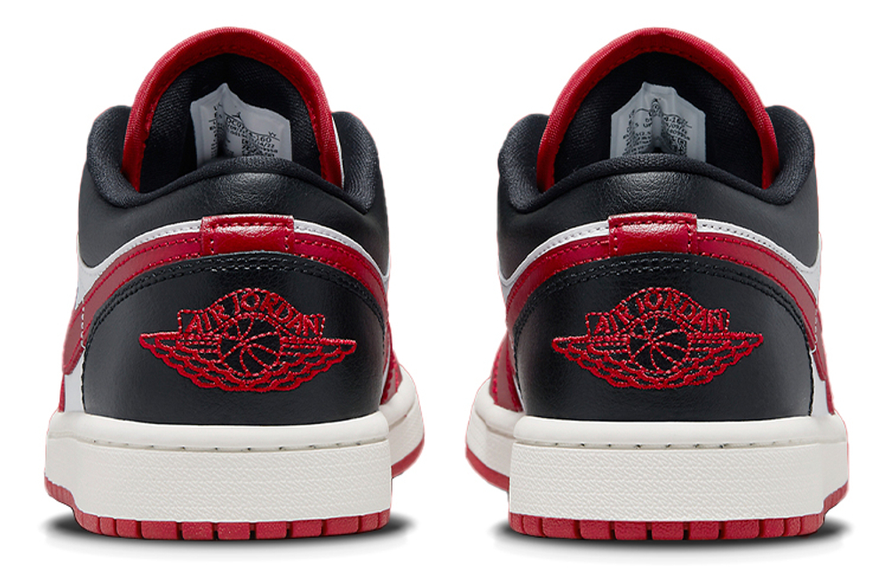 Air Jordan 1 Low 'White Gym Red' Women's