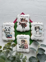 Имбирные пряники подарок на 23 февраля