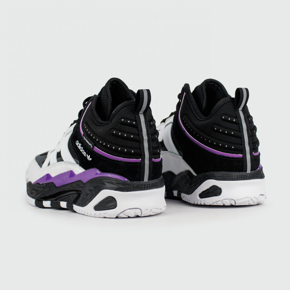 кроссовки Adidas Niteball White / Purple Winter