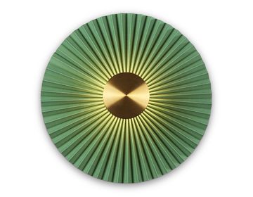 Настенный светодиодный светильник LED 6W 3000К LH72649 BK/GR латунь/зелёный High Light Modern Ambrella