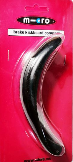 Тормоз (с осью и пружиной) для Kickboard Compact черного цвета