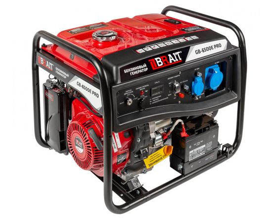 Бензиновый генератор "BRAIT" GB-6500E PRO