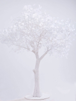 Искусственное дерево "Гингко белая/белый ствол" 2,5м