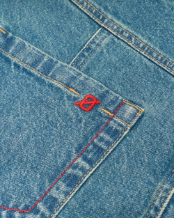 Джинсовая мини юбка женская JEANS MINI SKIRT DARK BLUE