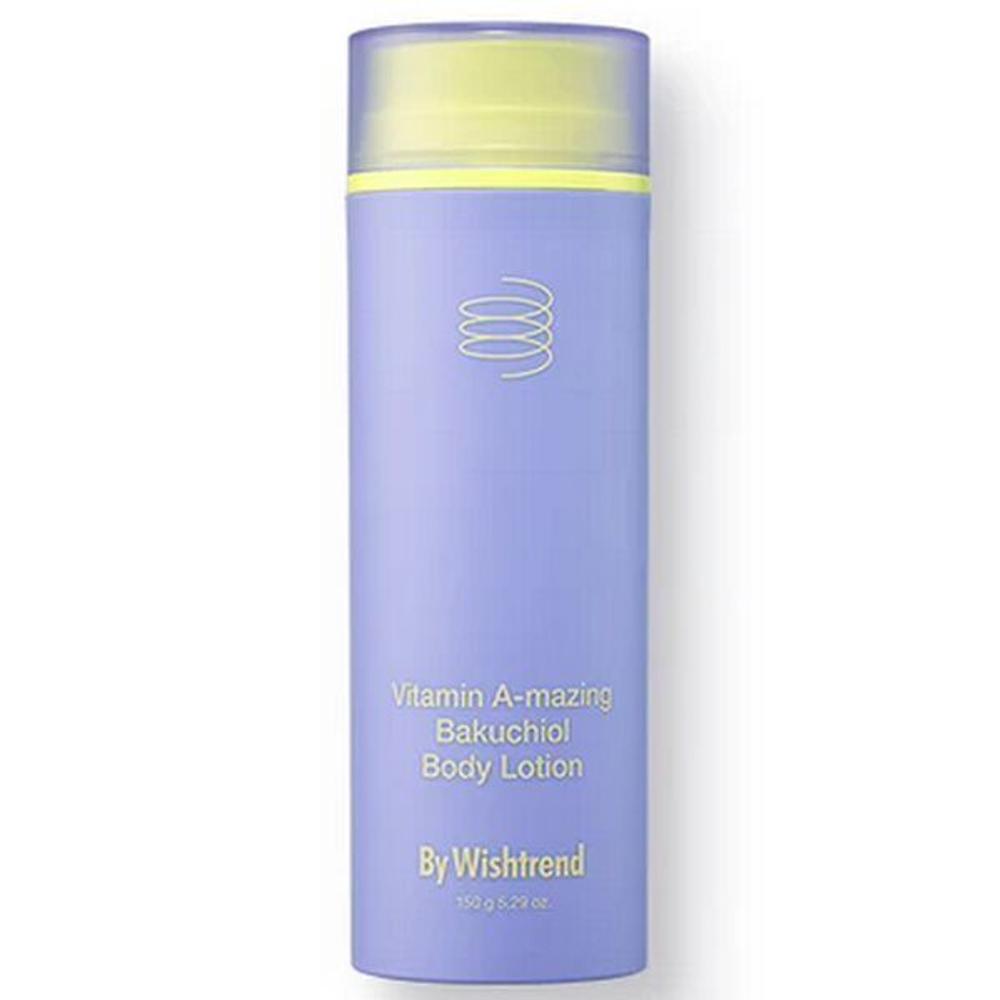 Лосьон для тела с ретинолом и бакучиолом By Wishtrend Vitamin A-mazing Bakuchiol Body Lotion, 150г