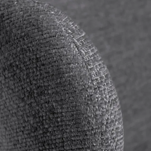 Стул Arvo серый шенилл с черными ножками