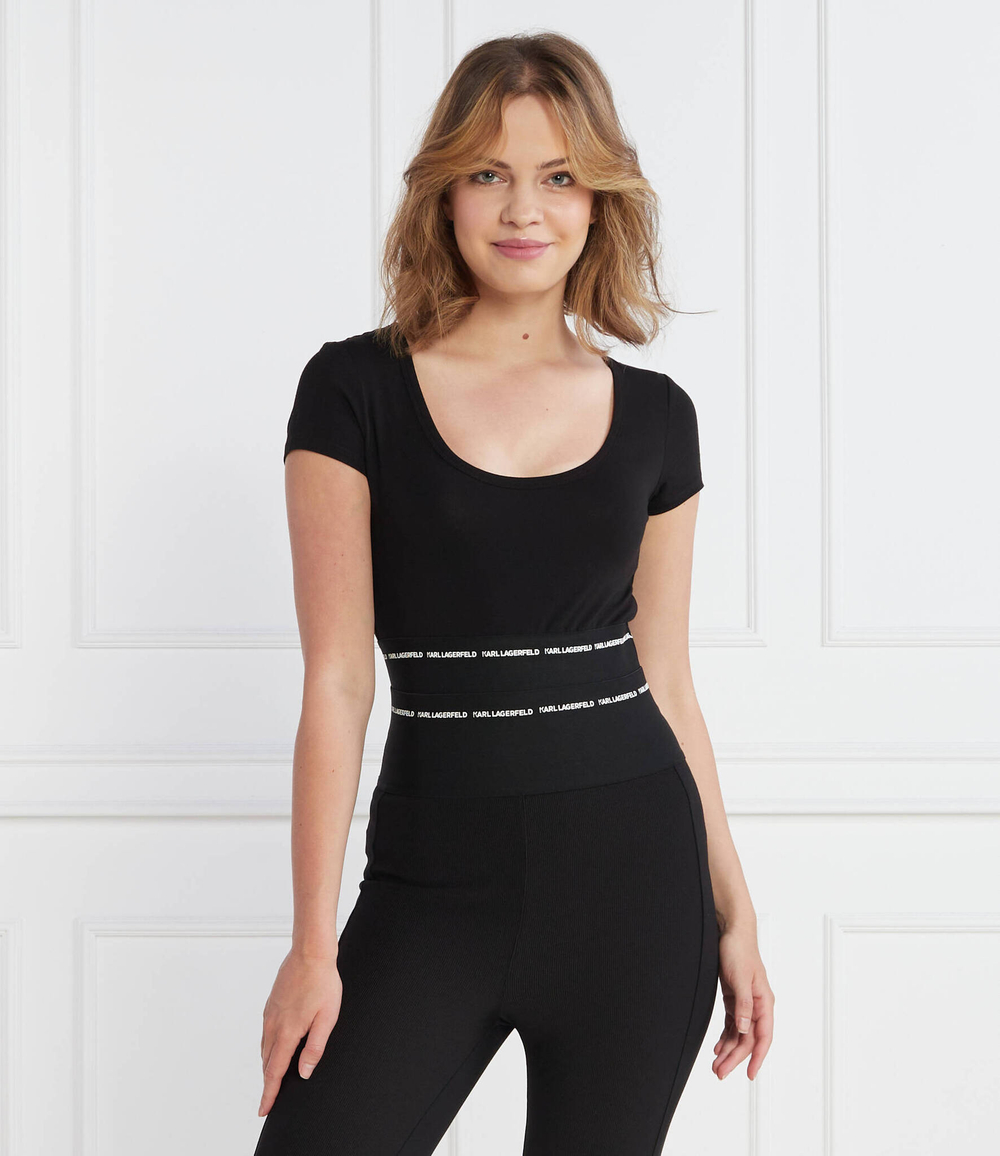 Боди Karl Lagerfeld - черный(235W1722)