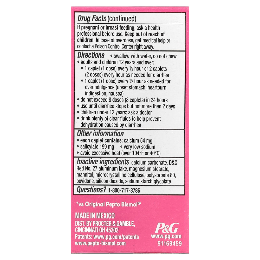 Pepto Bismol, Pepto Bismol® Ultra, 24 капсулы