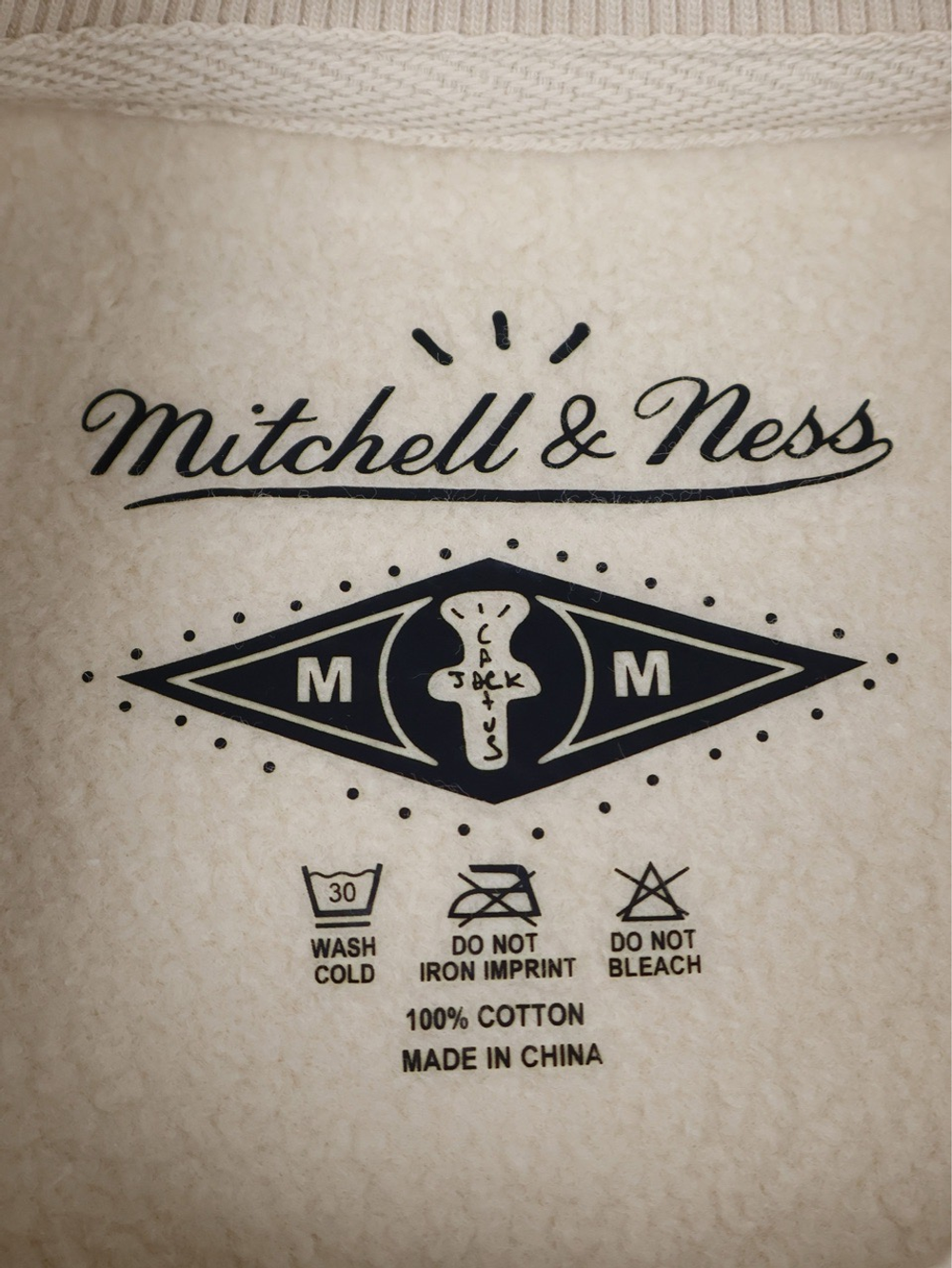 Свитшот Travis Scott Cactus Jack x Mitchell & Ness Georgia Bulldogs