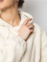 Толстовка плюшевая с капюшоном