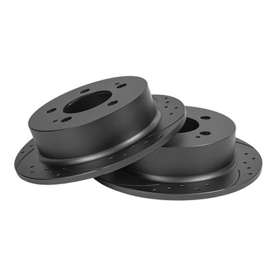 Диск тормозной GANZ задний перфорированный PRO-Line с покрытием (комплект - 2 шт) SSANG YONG Action / Kyron / Rexton 2005 / D=299mm Арт.: GIJ10130S