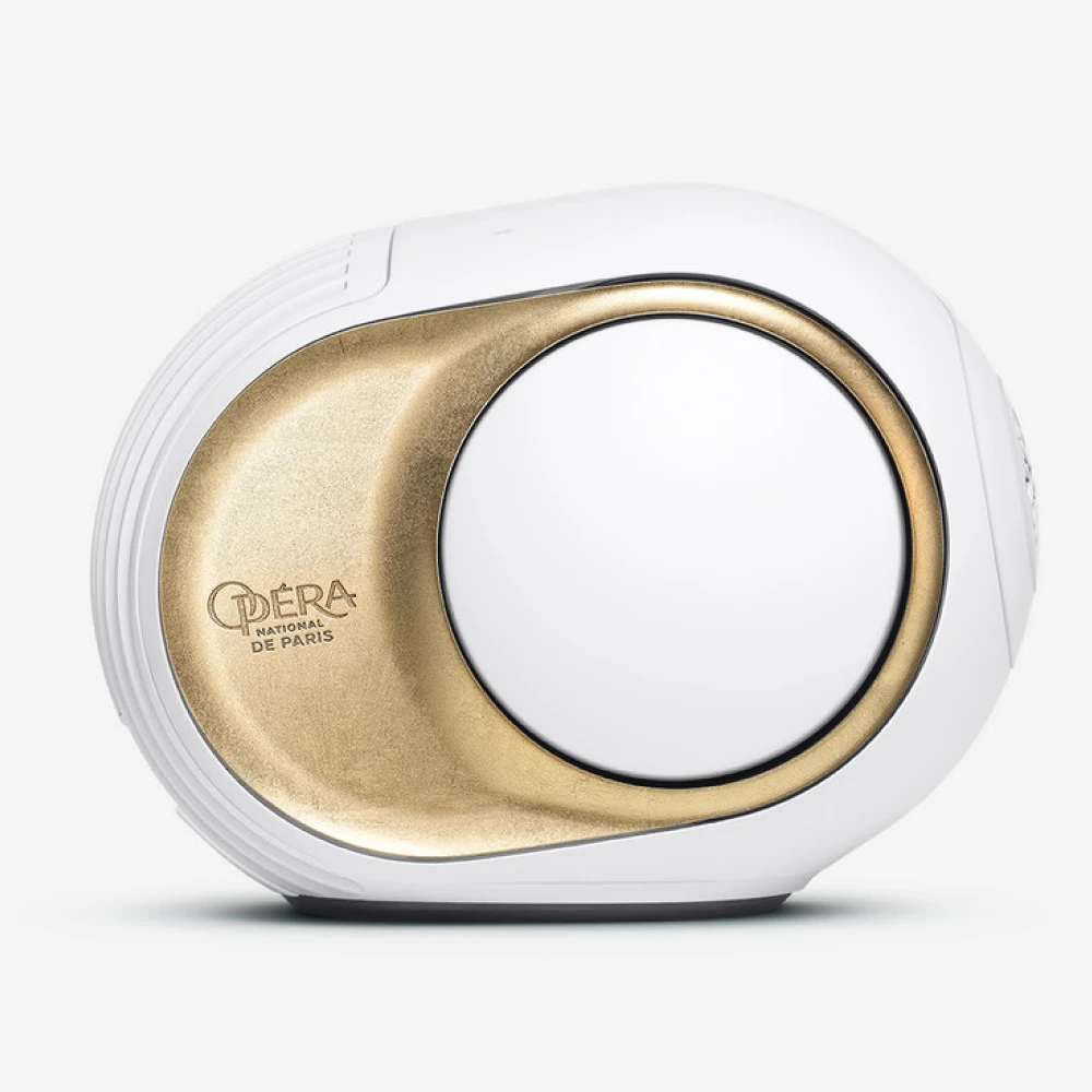 Акустическая система Devialet Phantom Ultimate 98 dB Opéra de Paris, белый/сусальное золото