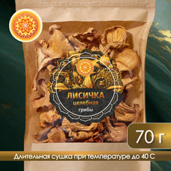 Лисички сушеные.