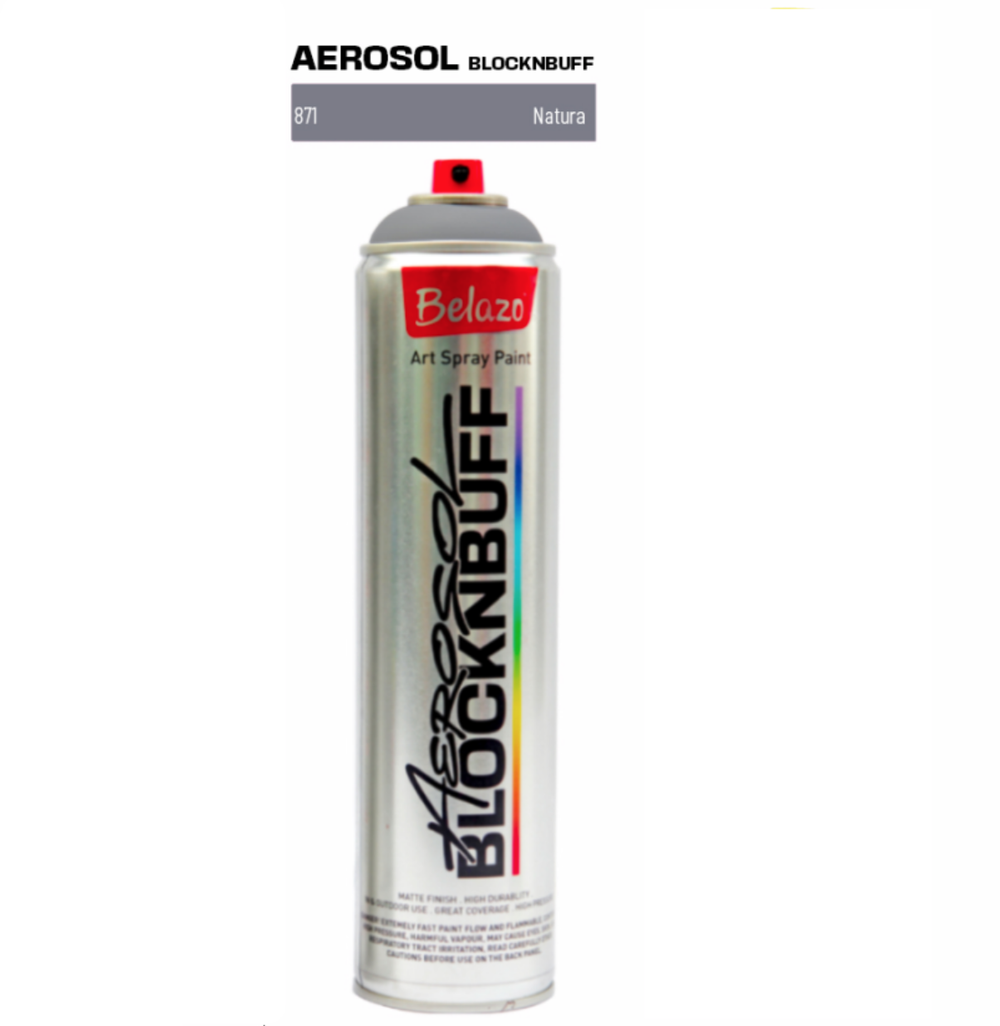 Краска Belazo ArtSpray - Blocknbuff  600мл