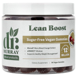Dr. Murray's, Lean Boost, жевательные таблетки, со вкусом вишни, 90 веганских жевательных таблеток