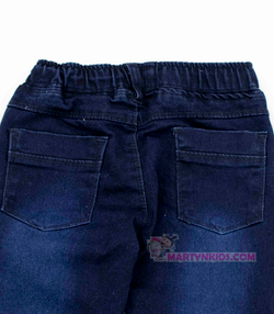 джинсы на резинке плотные GOCER 3889