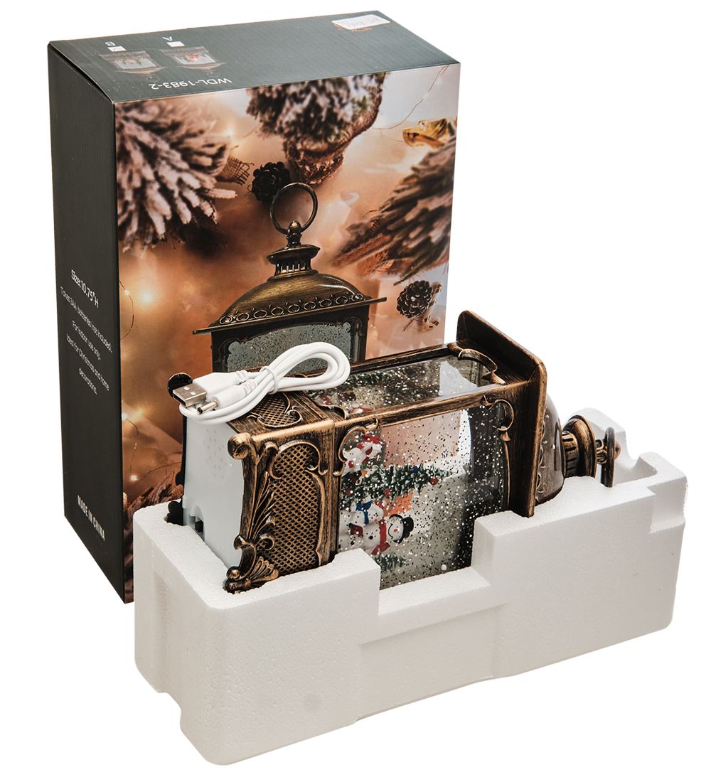 XM-846/2 Новогодний фонарь с подсветкой