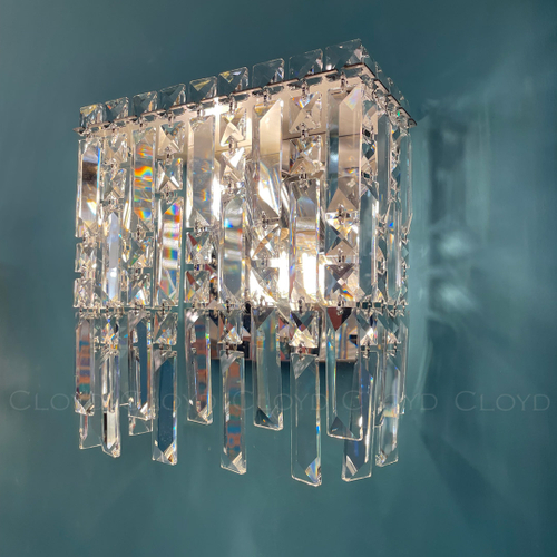 Бра Cloyd ALCATRAZ-B W2 / выс. 26 см - хром (арт.20275)