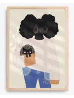 Постер для детской 30х40 см интерьерный