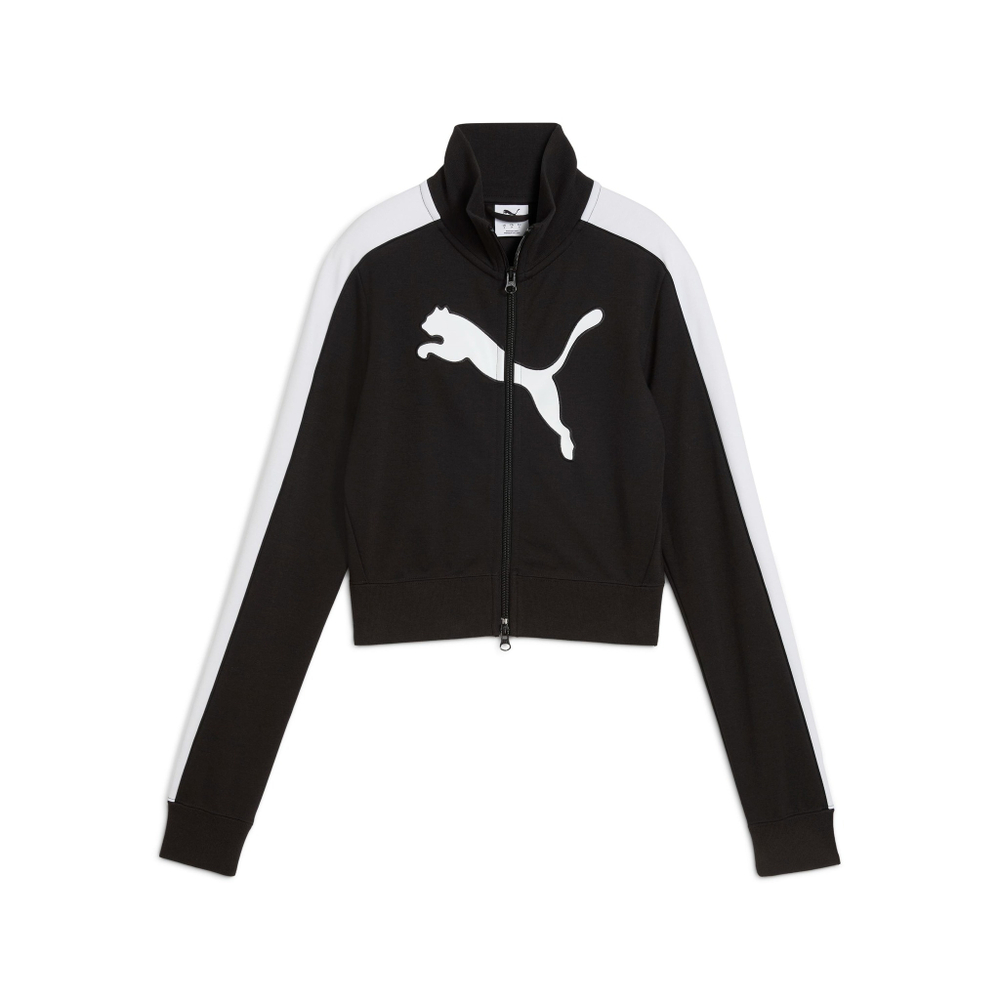 Толстовка женская PUMA FUTURE.PUMA.ARCHIVE T7 Slim Cropped Track Jacket