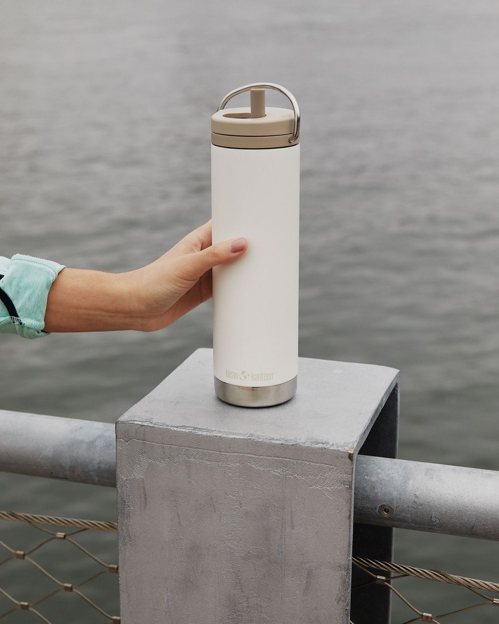 Термокружка Klean Kanteen TKWide Twist Cap 20oz (592 мл) Tofu