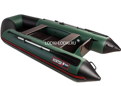 Хантер 320 Л зеленый (Лодка ПВХ)