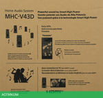 Колонка для вечеринок Sony MHC-V43D