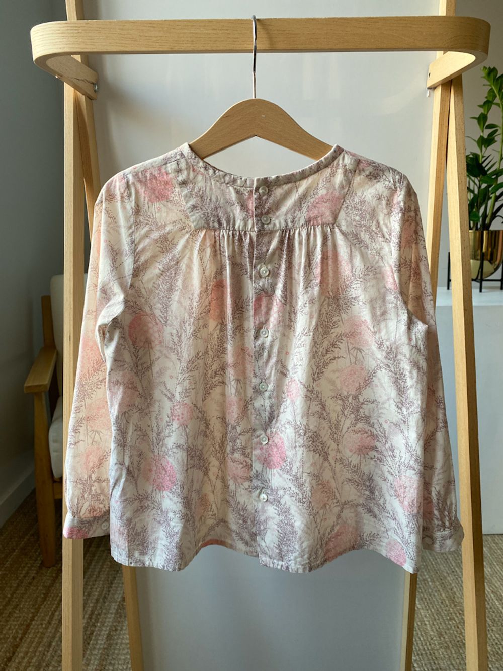 Хлопковая блузка Bonpoint, 116