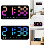 Часы настольные LED MIRROR NO.: 5538-A Purple