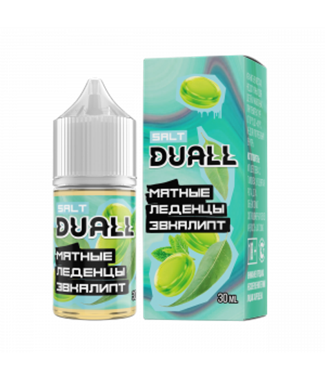 Жидкость Duall, 30 мл, Light Мятные леденцы, эвкалипт