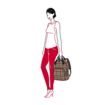 Рюкзак easyfitbag glencheck red