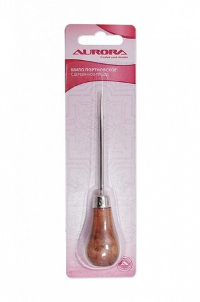 Шило портновское с деревянной ручкой AU-C102