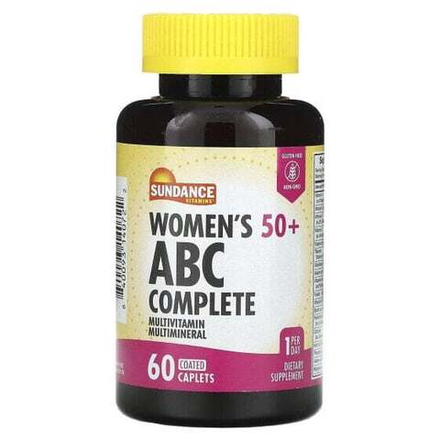 Витаминно-минеральные комплексы Sundance Vitamins, Комплекс мультивитаминов и мультиминералов для женщин старше 50 лет, 60 капсул в оболочке
