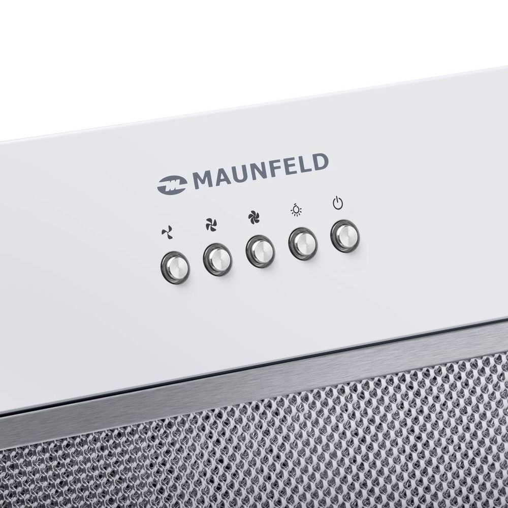 Встраиваемая вытяжка Maunfeld TRAPEZE 602M WHITE
