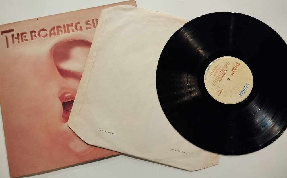 Винтажная виниловая пластинка LP Manfred Manns Earth Band The Roaring Silence (UK 1976)