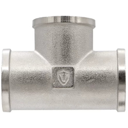 Тройник VIEIR ВВВ 1"х3/4"х1" никел. TFN545