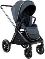 Детская коляска Pituso Mayla Plus 3 в 1 с автокреслом Baesa Black Graphite