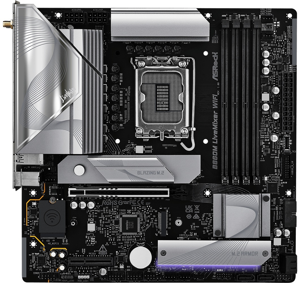 Материнская плата ASRock B860M LIVEMIXER WIFI DDR5