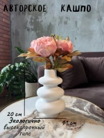 Ваза -Кашпо интерьерная для суккулентов