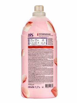 BIS Кондиционер для белья концентрированный Чувственная роза 1,7л, блок 4шт.