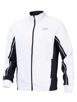 Мужская теннисная кофта Lotto Squadra III Jacket - белый
