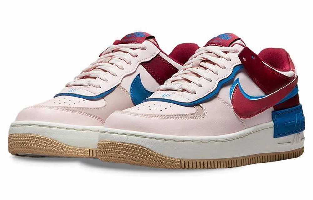 Кроссовки Nike Air Force 1 Low Shadow "Multi-Color" (Женская размерная сетка)