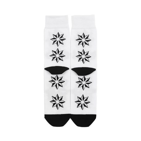 Носки ЮНОСТЬ Роза ветров Белый S (37-39)