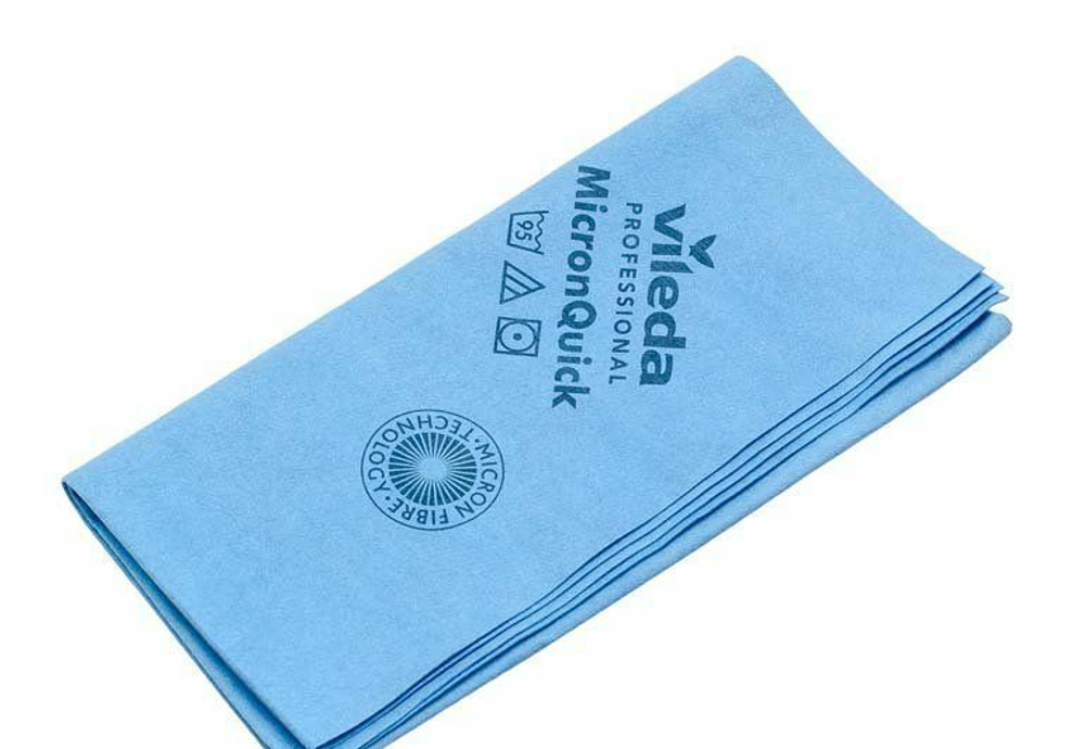 Салфетка Vileda МикронКвик 38х40 см, голубая