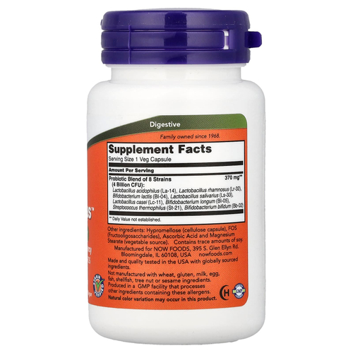 NOW Foods, Gr8-Dophilus™, 60 растительных капсул