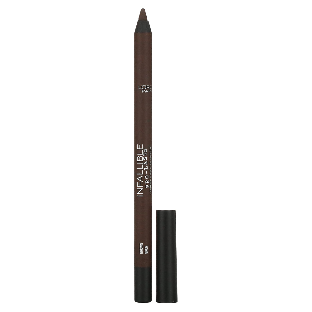 L'Oréal, Infallitive Pro-Last™, водостойкий карандаш для глаз, оттенок 940 коричневый, 1,2 г (0,042 жидк. унции)