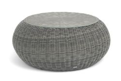 "Барселона" журнальный столик из искусственного ротанга, цвет графит